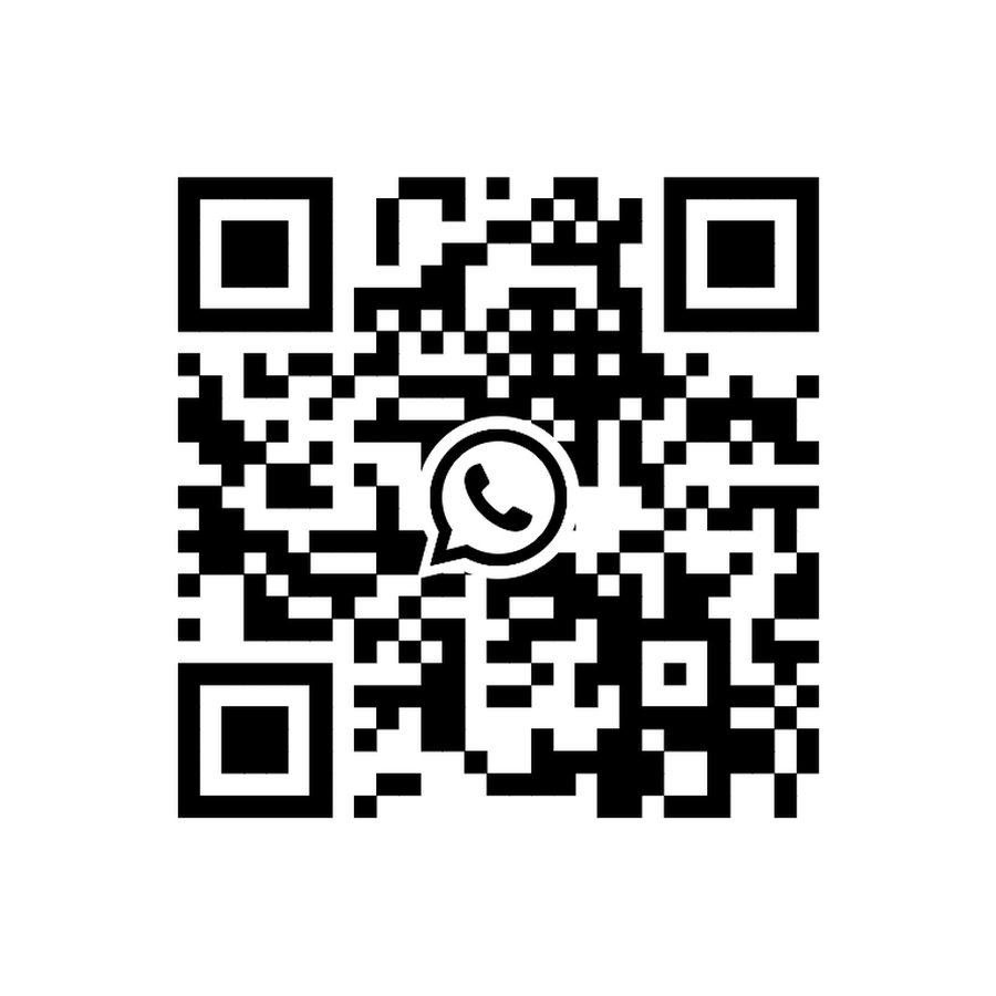 WhatsApp QR code — scan to chat with HCGR sales on WhatsApp